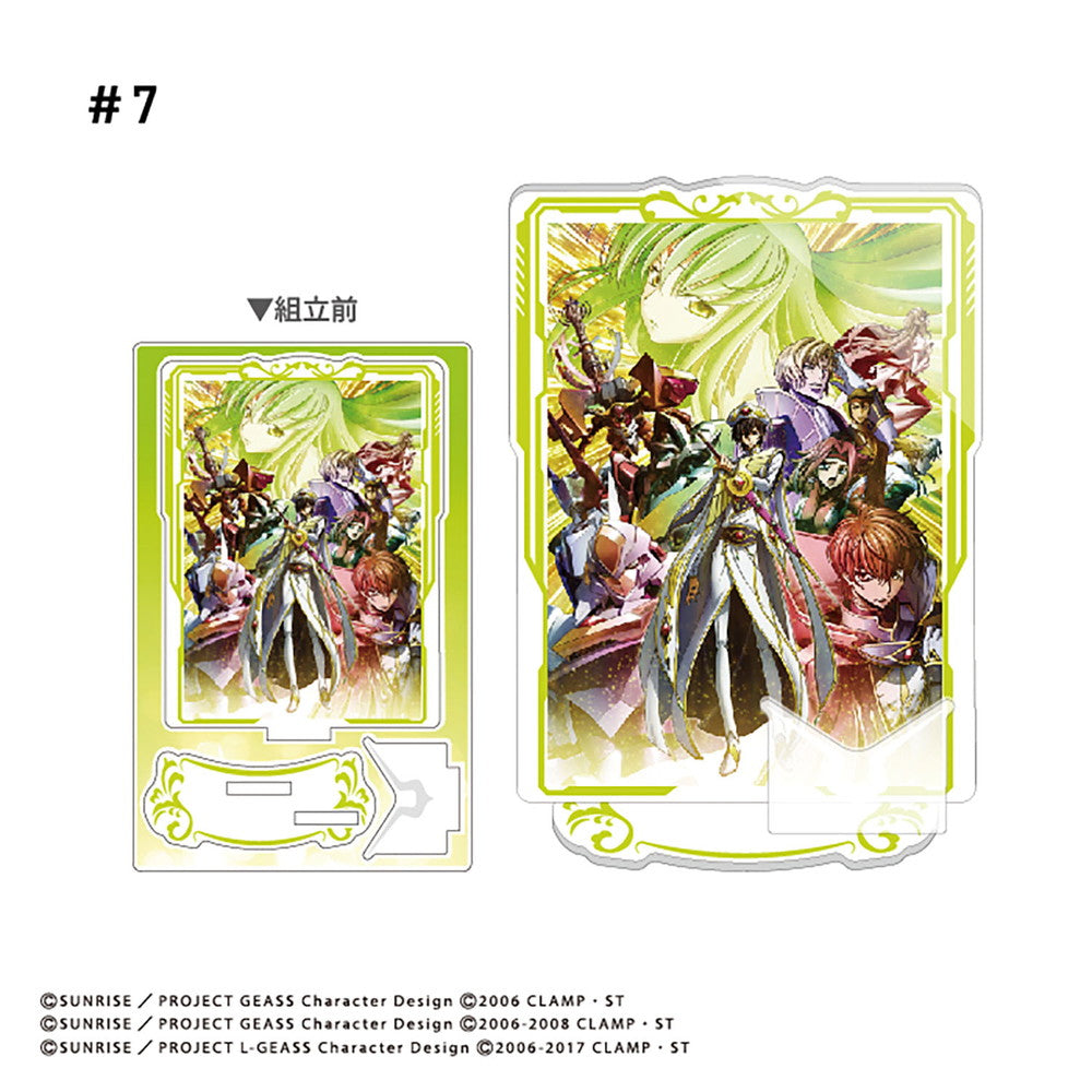 Code Geass Poster Art Acrylic Stand (box of 10) 叛逆 的 魯魯修 立牌