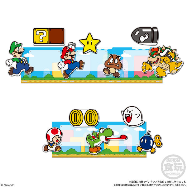 SUPER MARIO CHARACTER MAGNET W/O GUM (box of 14 packs) 瑪利奧 瑪利歐 磁石貼 磁貼