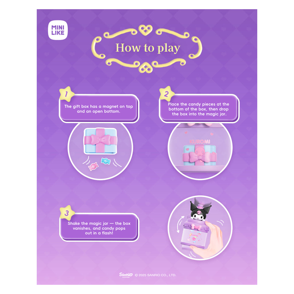 Sanrio characters Surprise Magical Jar Series Blind Box (set of 6) 三麗鷗