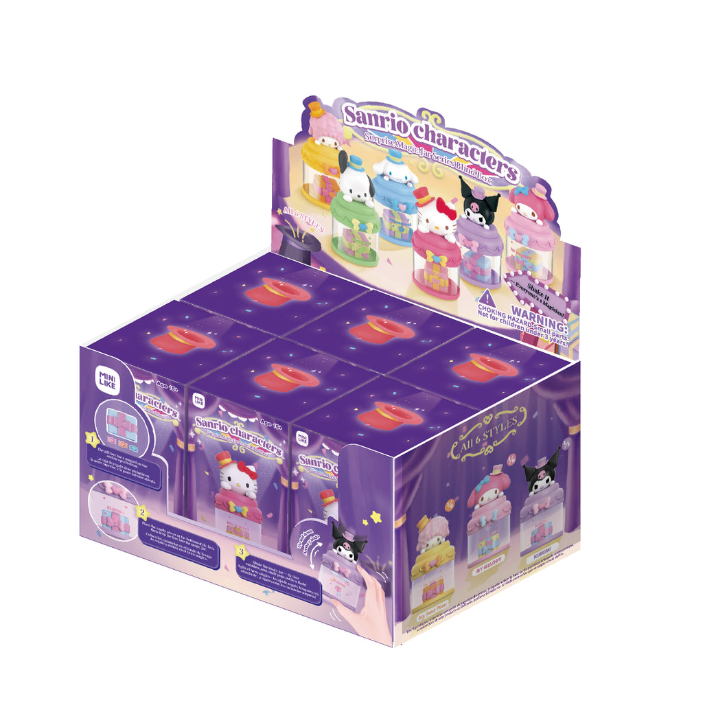 Sanrio characters Surprise Magical Jar Series Blind Box (set of 6) 三麗鷗