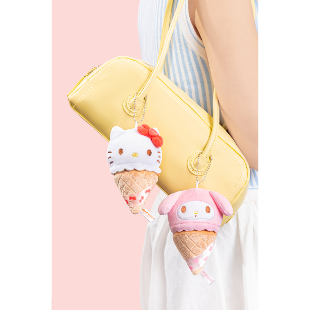 Sanrio characters Ice Cream Cone Series Plush Relaxing Toy (set of 6) 三麗鷗