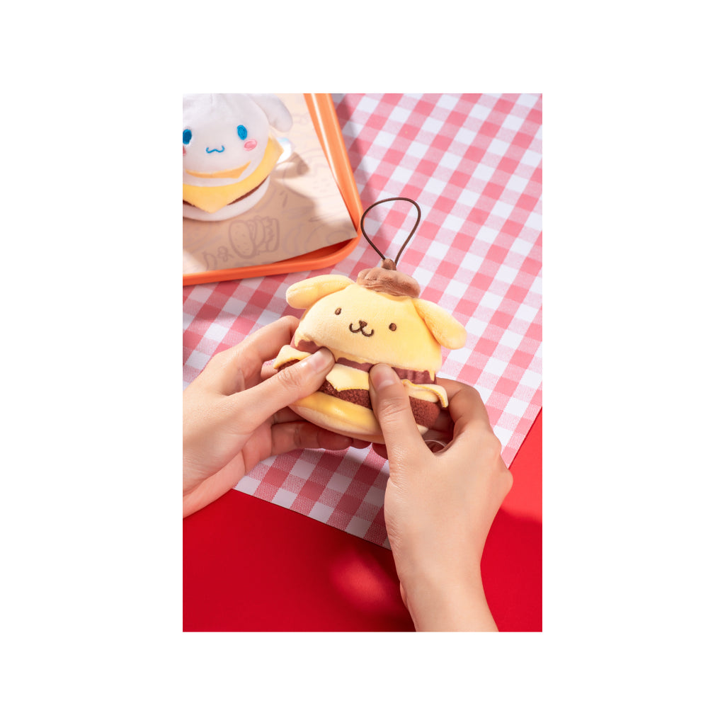 Sanrio characters Burger Series Plush Relaxing Toy (set of 6) 三麗鷗
