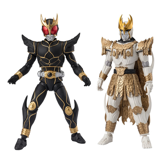 SHODO XX MASKED RIDER KUUGA ULTIMATE FORM & N DAGUVA ZEBA SET W/O GUM  幪面超人 古迦