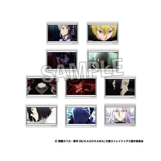 Bungo Stray Dogs Holo Sticker Collection Box 1 (pack of 10) 文豪野犬 貼紙