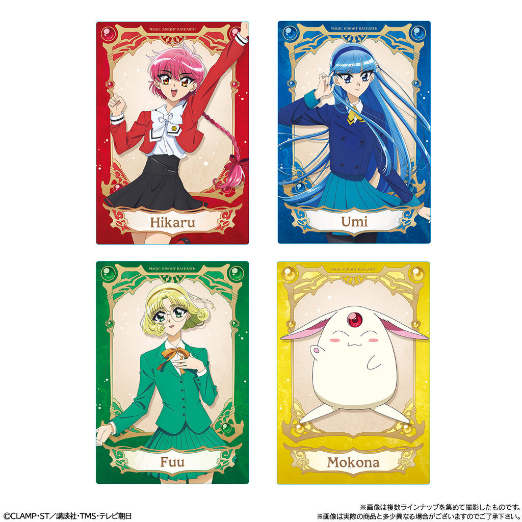 Magic Knight Rayearth Twin Wafers (pack of 20) 魔法 騎士 餅卡