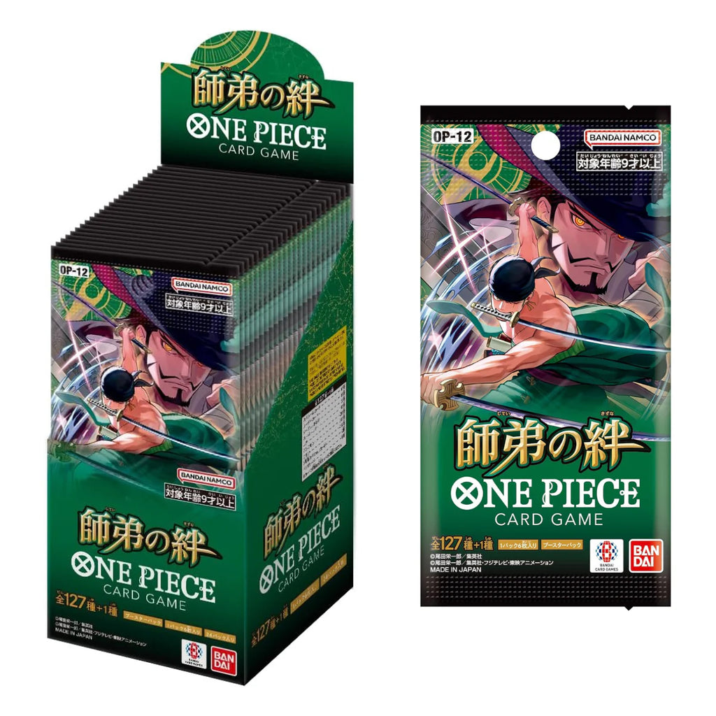 ONE PIECE CARD GAME Booster Pack [OP-12] 卡牌 海賊王 補充包