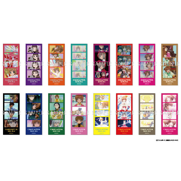 Cardcaptor Sakura trading clear photo cut (set of 16) 百變小櫻 透明 菲林