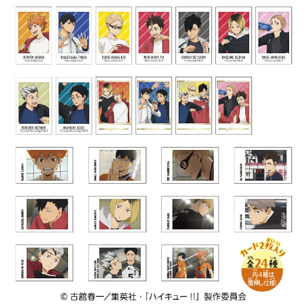 Chara Portrait Haikyu!! (pack of 10) 排球少年 收藏卡