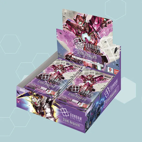 GUNDAM CARD GAME Booster Pack Steel Requiem [GD03] 機動戰士 高達 卡牌