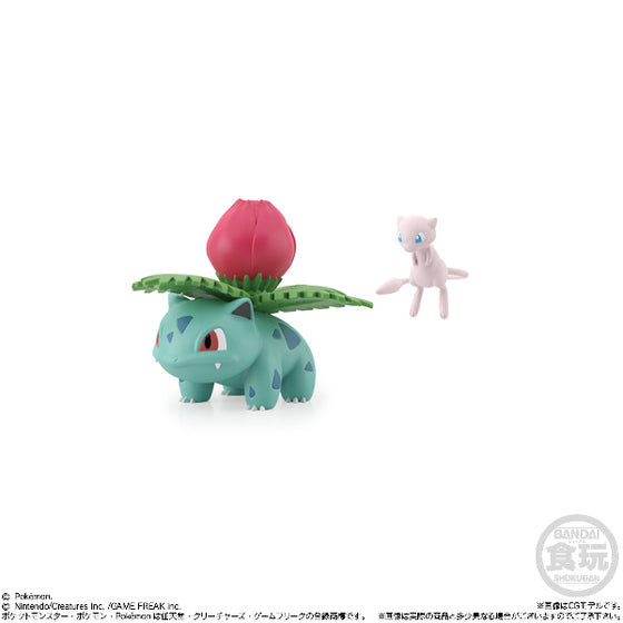 POKEMON SCALE WORLD KANTO REGION MEW & IVYSAUR 寵物小精靈 寶可夢 夢夢 奇異草