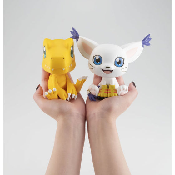 Lookup Digimon Adventure (Agumon / Tailmon (Gatomon)) 數碼暴龍大冒險 (亞古獸 / 迪路獸) (2024 April resale ver.)