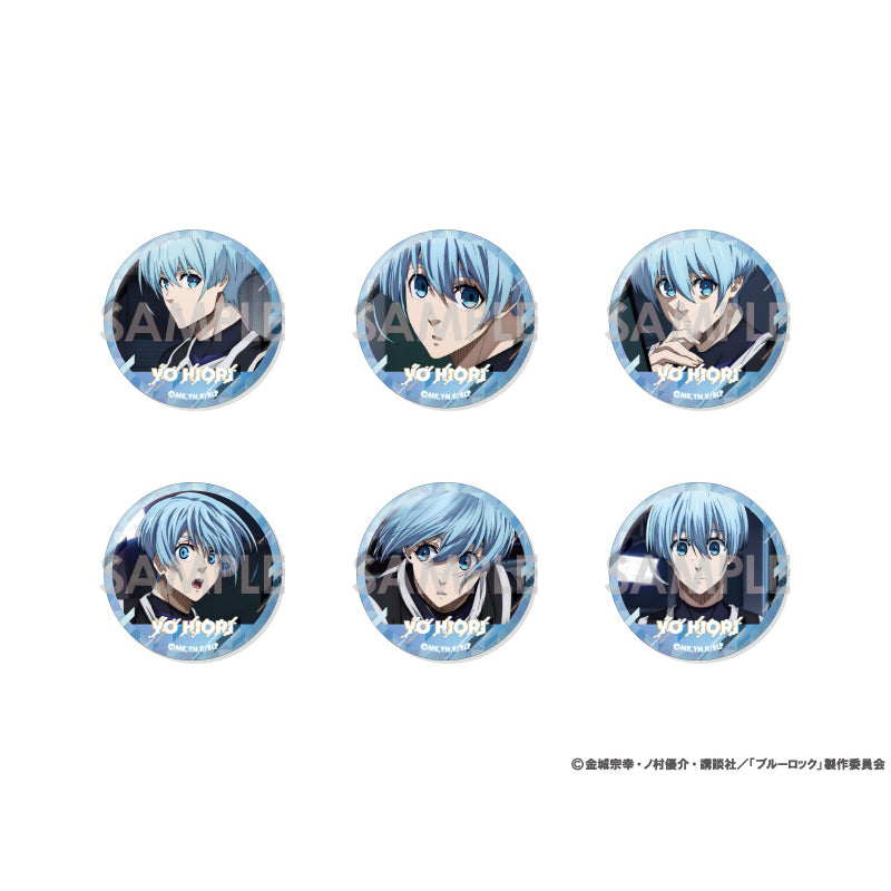 Blue Rock Can Badge Set 3 Selection of Yo Hiori 藍色監獄 氷織 羊 襟章