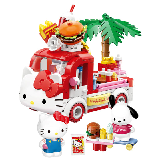 Qman - Hello Kitty & Pochacco's Fast Street Food Truck 積木 街頭小食餐車