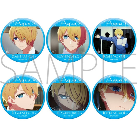 [Oshi-no-ko] Oshi character badge collection Aqua (set of 6) 我推的孩子 襟章 星野愛久愛海 阿庫亞