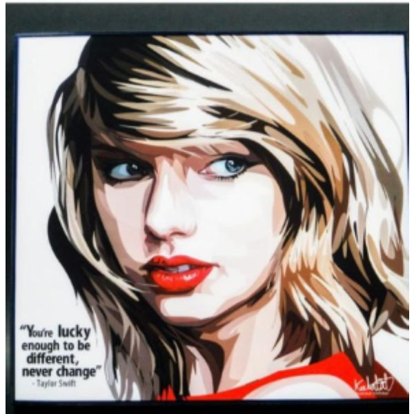 Pop Art Wall Decoration Drawing (Taylor Swift) 掛畫