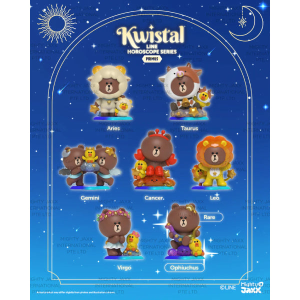 Kwistal LINE Horoscope Series Primus (box of 6) (set of 6) LINE FRIENDS 星座