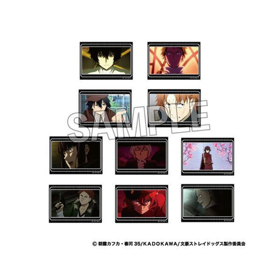 Bungo Stray Dogs Holo Sticker Collection Box 2 (pack of 10) 文豪野犬 貼紙
