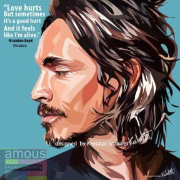 Pop Art Wall Decoration Drawing (Brandon Boyd) 掛畫