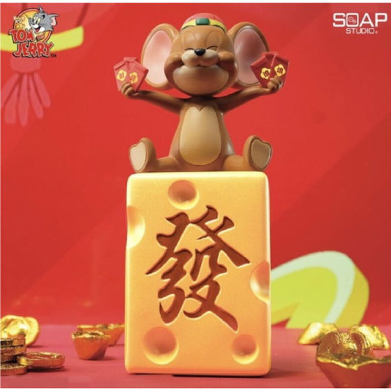 Tom & Jerry - Good Fortune Statue 湯姆 謝利 傑利 貓和老鼠 財源滾滾