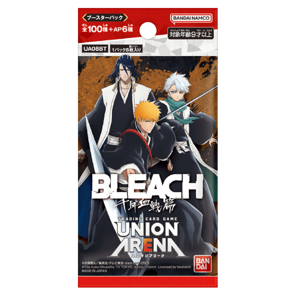 UNION ARENA BOSTER PACK BLEACH The Thousand-Year Blood War arc 【UA08BT】 (box of 16 packs) 漂靈 死神 千年血戰 卡牌 咭包