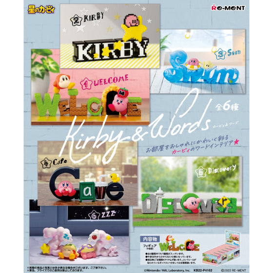 REMENT - 星之卡比 Kirby & Words (set of 6) (2023 Nov Resale ver.)