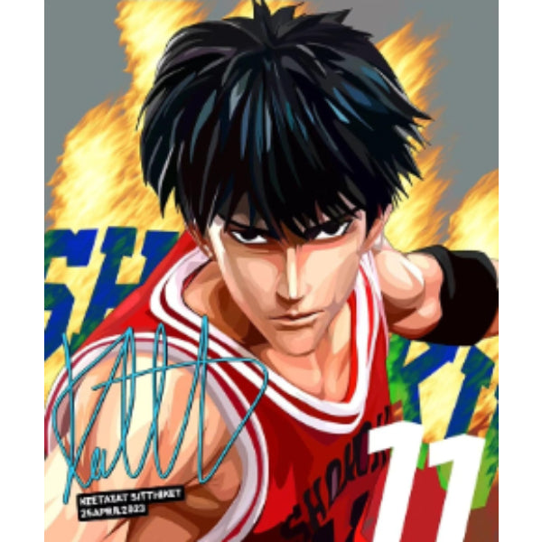 Pop Art Wall Decoration Drawing (Rukawa Kaede) 男兒當入樽 灌篮高手 流川楓 掛畫