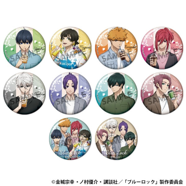 Blue Lock [Especially Illustrated] Trading Can Badge Everyday Ver. (Set of 10) 藍色監獄 襟章