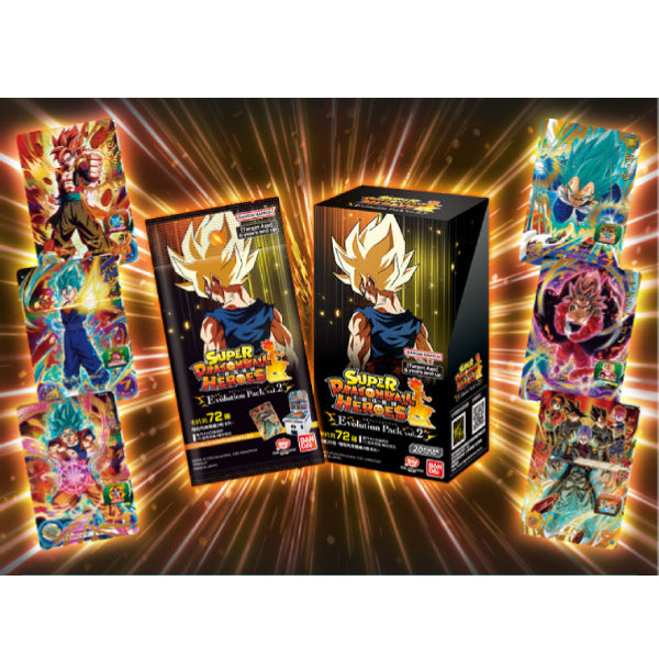 SUPER DRAGONBALL HEROES EVOLUTION PACK Ver.2 龍珠 進化篇 卡牌
