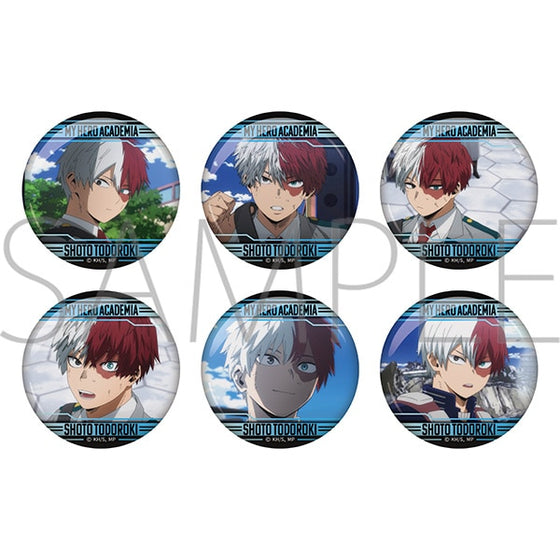 My Hero Academia Can Badge Collection - FINAL SEASON Shoto Todoroki (pack of 6) 我的英雄學院 襟章 轟 焦凍