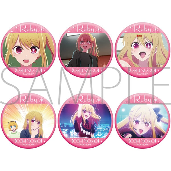 [Oshi-no-ko] Oshi character badge collection Ruby (set of 6) 我推的孩子 襟章 星野瑠美衣 露比