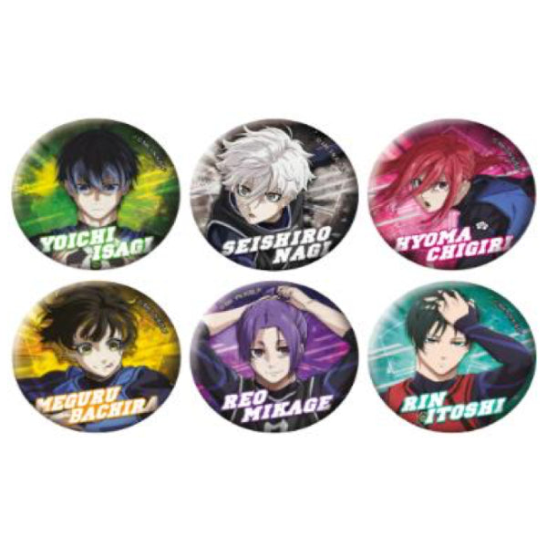 [SUNRISEPOP] BlueLock - Badge 01 (set of 6) 藍色監獄 襟章 蜂樂迴 千切豹馬 潔世一 糸師凜 御影玲王 凪誠士郎 Blue Lock