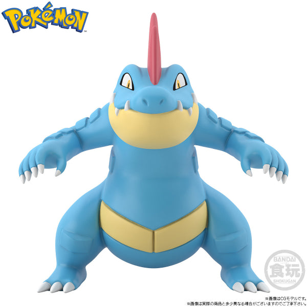 POKEMON SCALE WORLD JOHTO REGION FERALIGATR (2025 Jan resale ver.) 寵物小精靈 寶可夢 大力鱷 城都地區