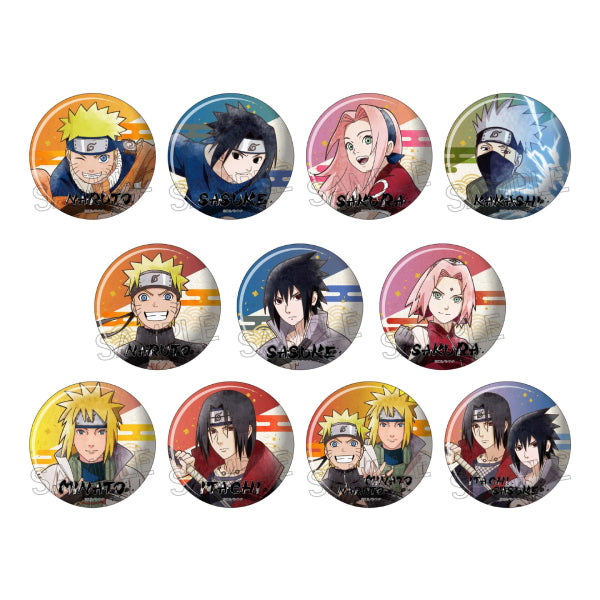 NARUTO Shippuden Can Badge Shinobi no Kiseki (set of 11) 火影忍者 疾風傳 襟章