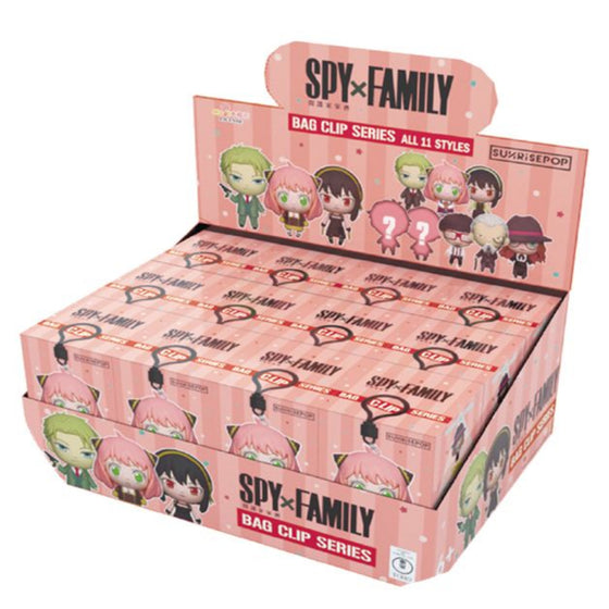 SPY×FAMILY Series 3D Foam Bag Key Chain (Box of 12) 間諜家家酒 間諜過家家 安妮亞 Anya アーニャ 鎖匙扣 吊飾 掛飾