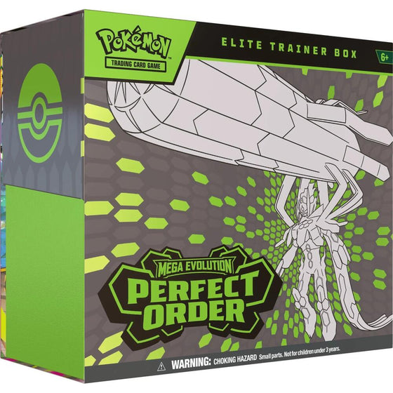 ME03 Perfect Order Pokemon Center Elite Trainer Box 寵物小精靈 寶可夢 卡牌