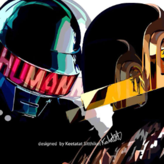 Pop Art Wall Decoration Drawing (Daft Punk Exclusive) 掛畫