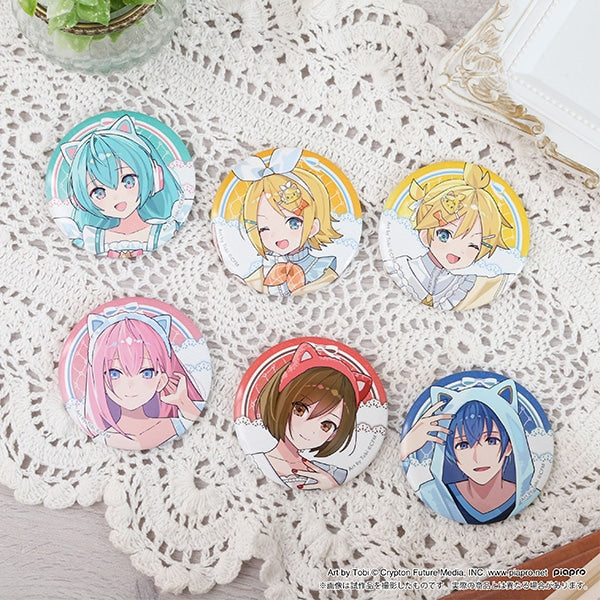 Hatsune Miku Series withCAT Character Badge Collection (set of 6) 初音 未來 襟章
