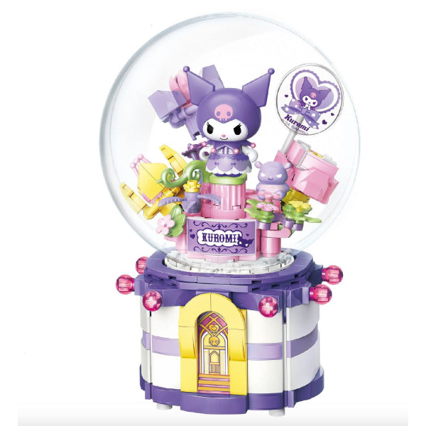 Qman - Sugar Bomb Music Box Kuromi 可羅米 音樂盒 積木