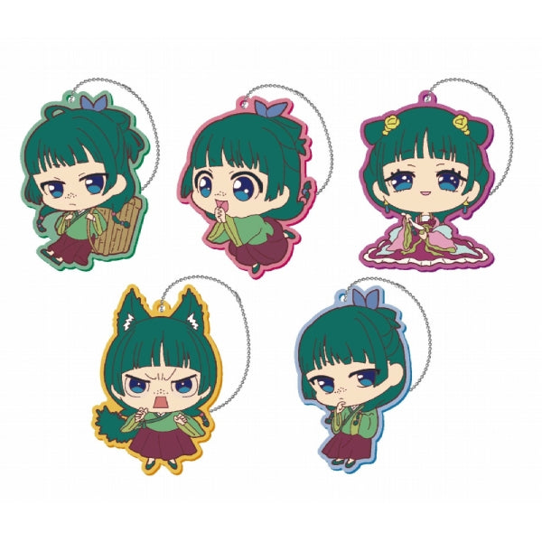 The Apothecary Diaries Deformed Rubber Key Chain (Set of 5) 藥師少女的獨語 藥屋少女的呢喃 貓貓 鎖匙扣 吊飾 掛飾