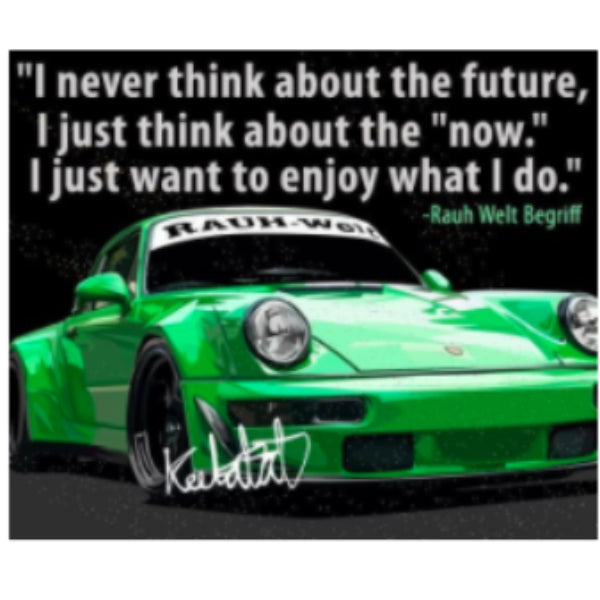 Pop Art Wall Decoration Drawing (Car Raul Welt Begriff) 掛畫