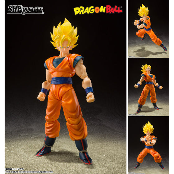 S.H.Figuarts Super Saiyan Full Power SON GOKU 龍珠 孫悟空 (2024 July Resale ver.)