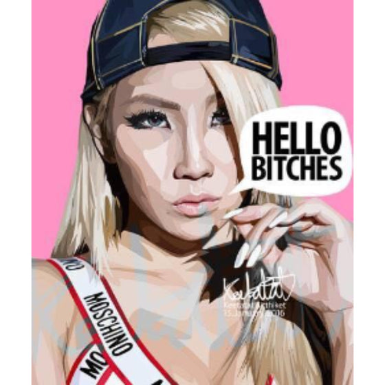 Pop Art Wall Decoration Drawing (CL) 掛畫