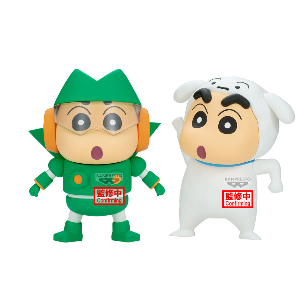 CRAYON SHINCHAN COSPLAY FIGURE (KANTAM ROBO SHINCHAN / SHIRO SHINCHAN) 蠟筆 小新 小白