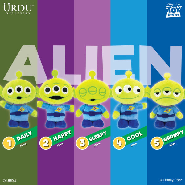 Urdu - Disney Action Softoy Part 5 Alien 反斗奇兵 三眼仔 (set of 5)