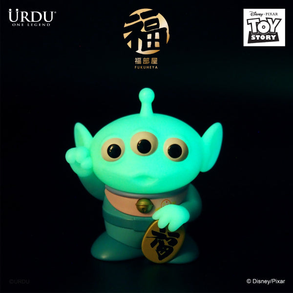 Urdu - Disney Fukuheya Lucky Series 3 - Alien (box of 4) 福部屋招財貓 反斗奇兵 三眼仔