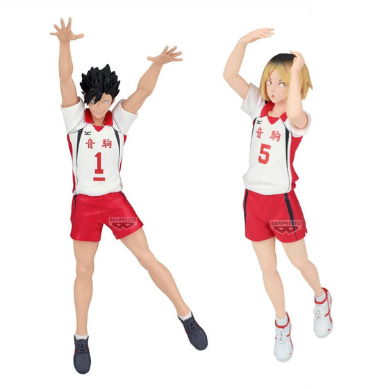 HAIKYU!! POSING FIGURE SECOND UNIFORM VER. (Tetsuro Kuroo / Kenma Kozume) 排球少年 黑尾 鐵朗 孤爪 研磨