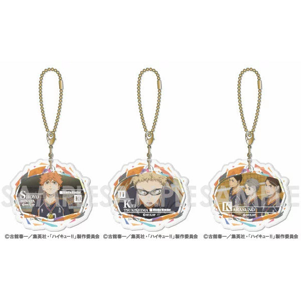 Haikyu!! Protect Clear Charm 4th Match (set of 10) 排球少年 鎖匙扣 吊飾 掛飾