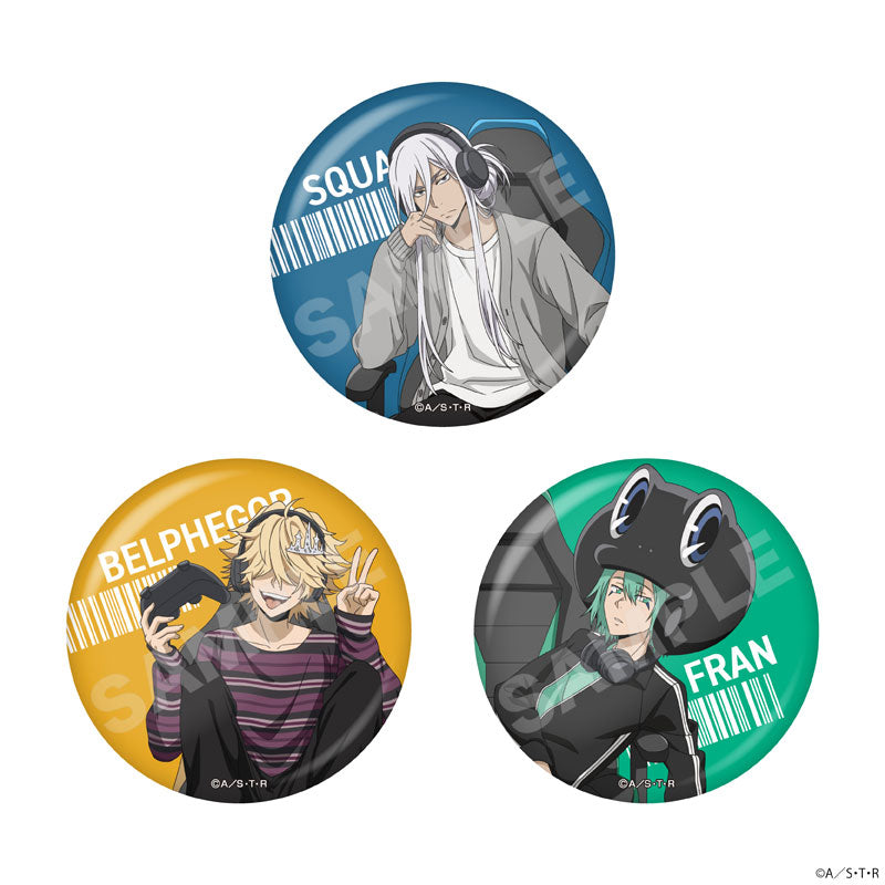 Katekyo Hitman Reborn! Game Streamer Style Ver. Badge 01 (set of 9) 家庭教師