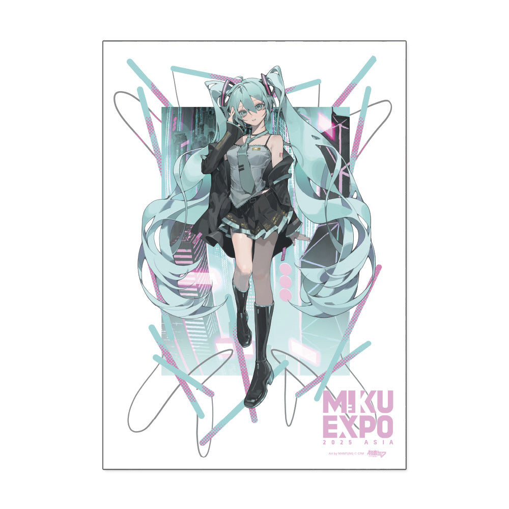 《MIKU EXPO 2025》 ASIA POP UP SHOP GOODS - City Exclusive A3 Poster 初音 未來