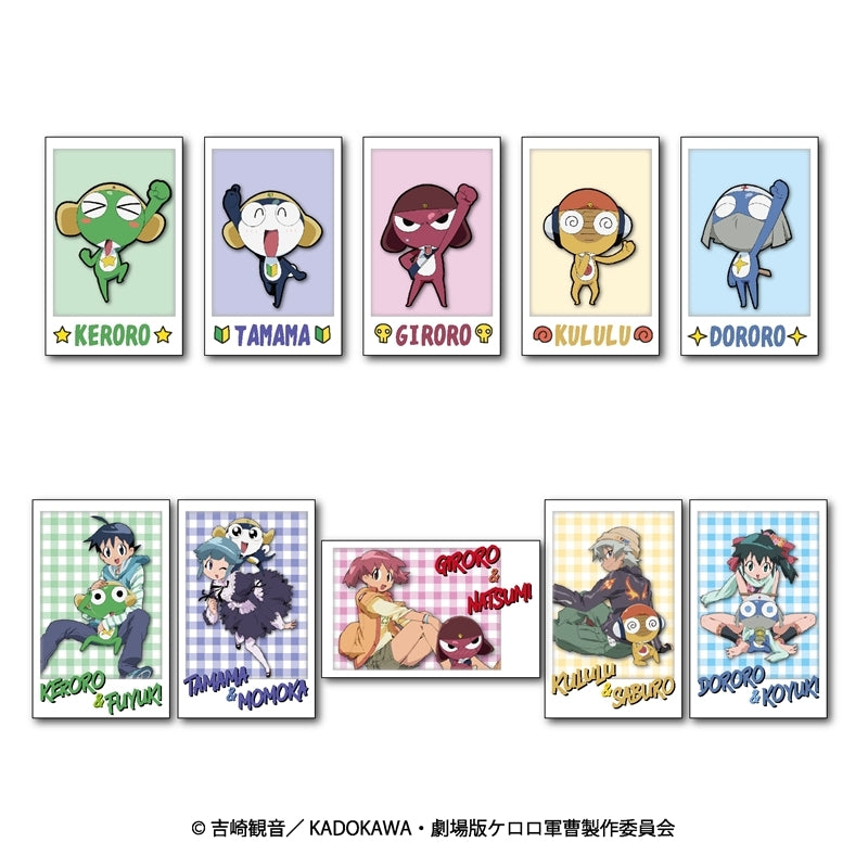 Sergeant Keroro Trading Instax style Cards (pack of 10) 軍曹